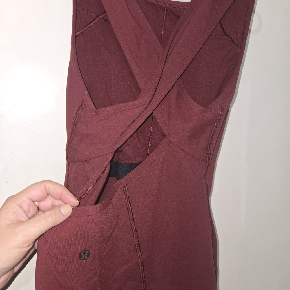 lululemon athletica Women's Burgundy Dress